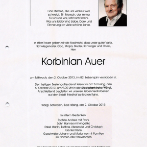 Auer Korbinian G